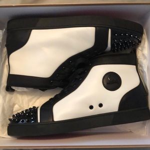 Christian Louboutin Loubille Flat Patent/Calf/GG